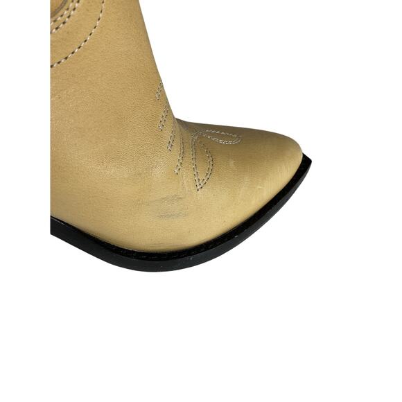 Isabel Marant Western Natural Larli Boots Size EU 37 / US 7 - Picture 14 of 15